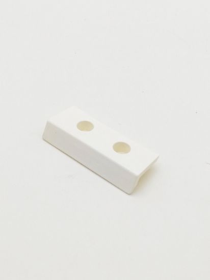 NQi series End cap cover (pearl white) 30410020 NIU E3 E4 End cap cover (pearl white) front